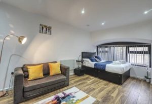 Apartment for rent in LS1 Victoria House Leeds bedroom