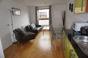Apartment for rent in LS10 Magellan House Leeds lounge